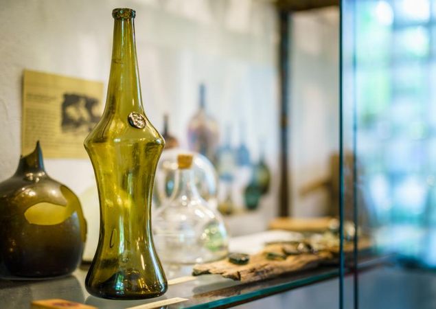 Ausstellung im Glasmacherhaus Neuglobsow, Foto: André Wirsig, Lizenz: REGiO-Nord mbH
