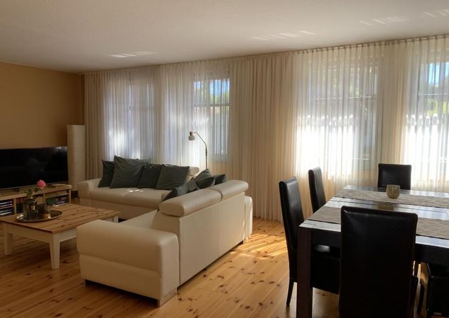 Ferienhaus am Baalensee - Wohnzimmer mit Essbereich, Foto: Petra Walter, Lizenz: Petra Walter Ferienhaus am Baalensee - Wohnzimmer mit Essbereich, Foto: Petra Walter, Lizenz: Petra Walter