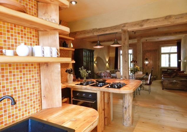 Gästehaus Kornspeicher Himmelpfort Ferienwohnung "Morgenland"
