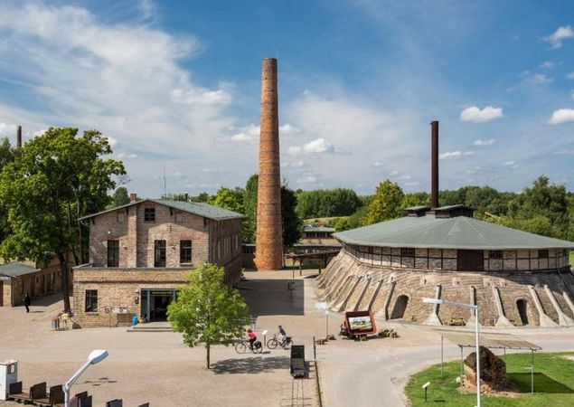 Besucherzentrum & Ringofen III, Foto: York Maecke, Lizenz: Ziegeleipark Mildenberg Besucherzentrum & Ringofen III, Foto: York Maecke, Lizenz: Ziegeleipark Mildenberg