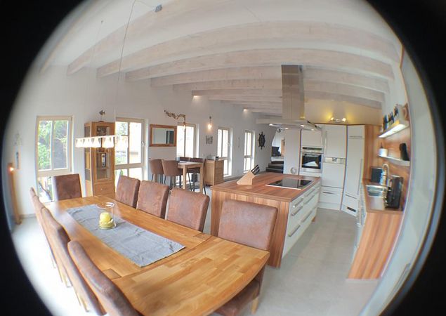 Ferienwohnung "Havelblick" Esszimmer/Küche, Foto: Jürgen Pfeiffer Ferienwohnung "Havelblick" Esszimmer/Küche, Foto: Jürgen Pfeiffer