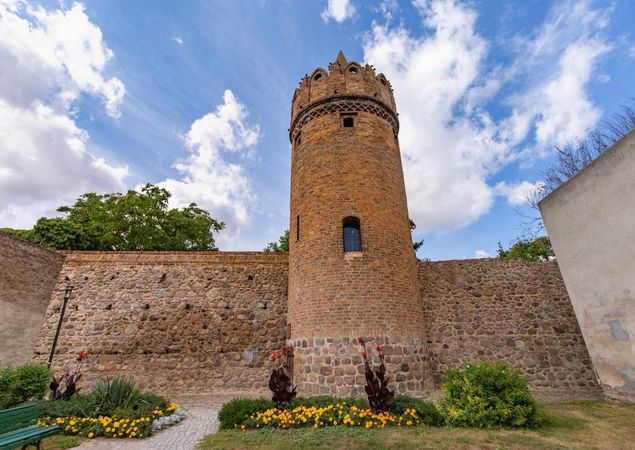 Stadtmauer in Gransee, TMB-Fotoarchiv: Steffen Lehmann