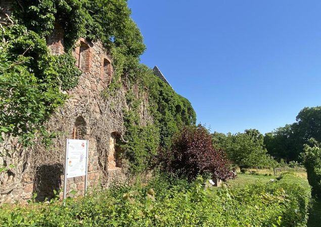 Klostergarten, Foto: Elisabeth Kluge, Lizenz: Tourist-Information Zehdenick