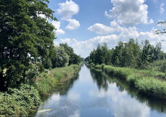 Kanal im Rhinluch, Foto: Itta Olaj, Lizenz: TV Ruppiner Seenland Kanal im Rhinluch, Foto: Itta Olaj, Lizenz: TV Ruppiner Seenland