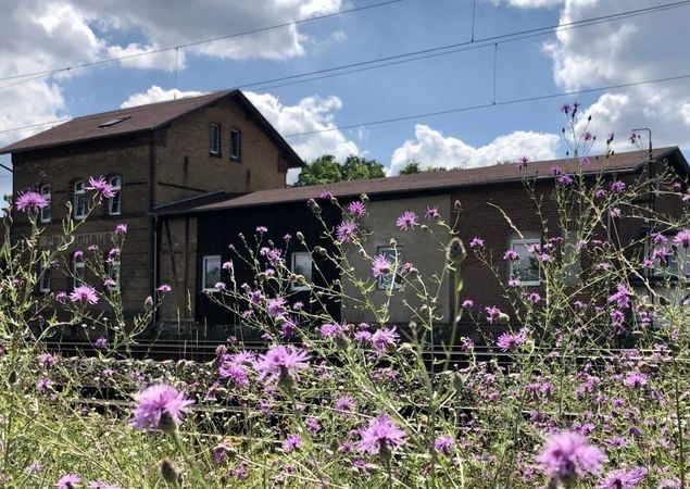 Bahnhof Paulinenaue, Foto: Itta Olaj, Lizenz: TV Ruppiner Seenland Bahnhof Paulinenaue, Foto: Itta Olaj, Lizenz: TV Ruppiner Seenland
