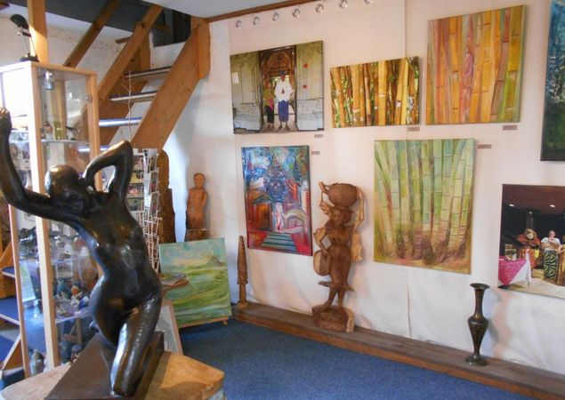 Galerie Nagel im Exotik Kunst Garten, Foto: Kathrin Liesegang-Nagel, Lizenz: Kathrin Liesegang-Nagel Galerie Nagel im Exotik Kunst Garten, Foto: Kathrin Liesegang-Nagel, Lizenz: Kathrin Liesegang-Nagel