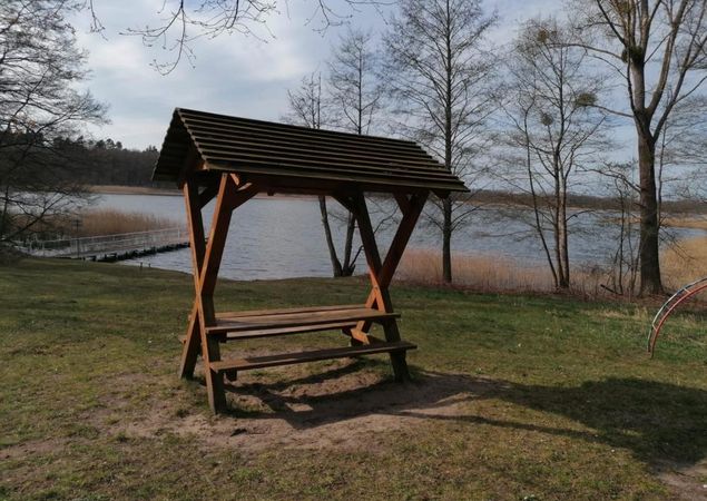 Badestelle am Menowsee, Foto: Gabriele Sacher