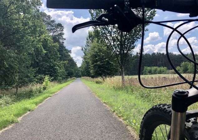 Radweg Stille Pauline, Foto: Itta Olaj, Lizenz: TV Ruppiner Seenland Radweg Stille Pauline, Foto: Itta Olaj, Lizenz: TV Ruppiner Seenland