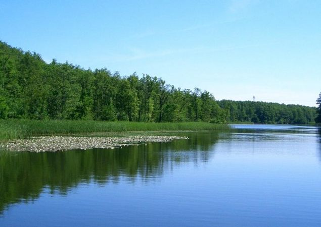 Havel zwischen Schwedtsee und Stolpsee bei Fürstenberg/Havel Havel zwischen Schwedtsee und Stolpsee bei Fürstenberg/Havel