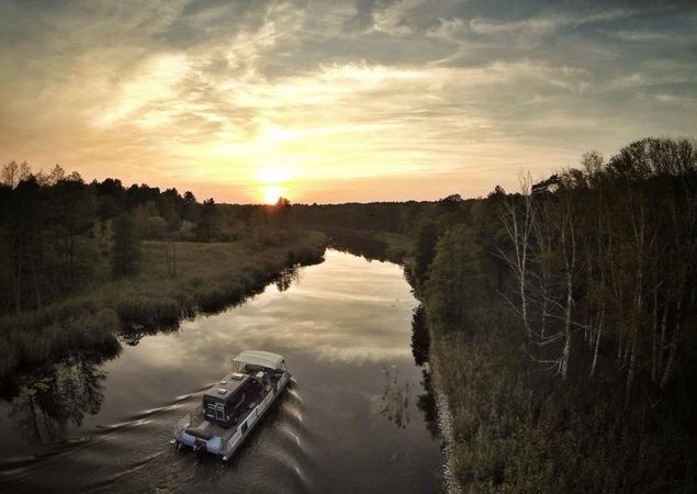freecamper - Camping auf dem Wasser, Foto: freecamper boot & camping GmbH, Foto: Eric Stelzer/nice2meetU