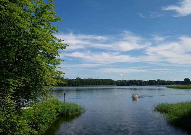 Schwedtsee in Fürstenberg/ Havel, Foto: TV Ruppiner Seenland Schwedtsee in Fürstenberg/ Havel, Foto: TV Ruppiner Seenland