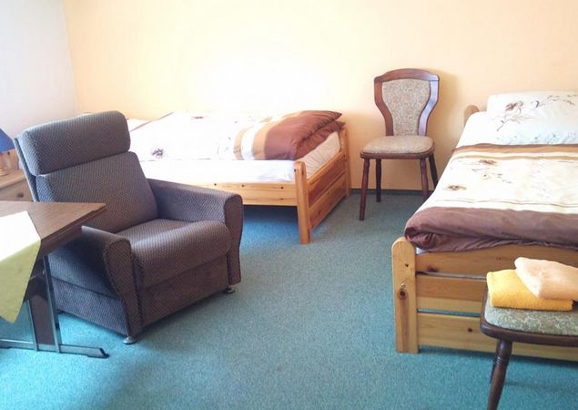 Zimmervermietung Stresemann - Schlafzimmer, Foto: Robert Stresemann