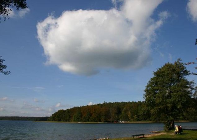 Der Stechlinsee, Foto: Tourismusverband Ruppiner Seenland Der Stechlinsee, Foto: Tourismusverband Ruppiner Seenland