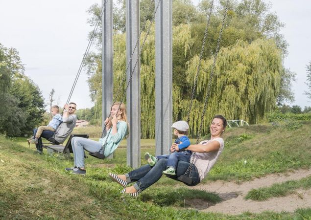 Abenteuerspielwiese, Foto: Susanne Wernike, Lizenz: Ziegeleipark
