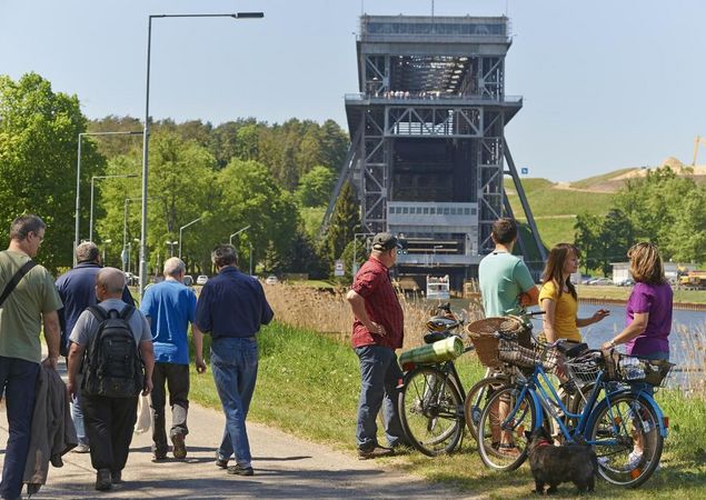Unterwegs auf dem Treidelweg, Foto: WITO Barnim, Jürgen Rocholl , Foto: Jürgen Rocholl Unterwegs auf dem Treidelweg, Foto: WITO Barnim, Jürgen Rocholl , Foto: Jürgen Rocholl