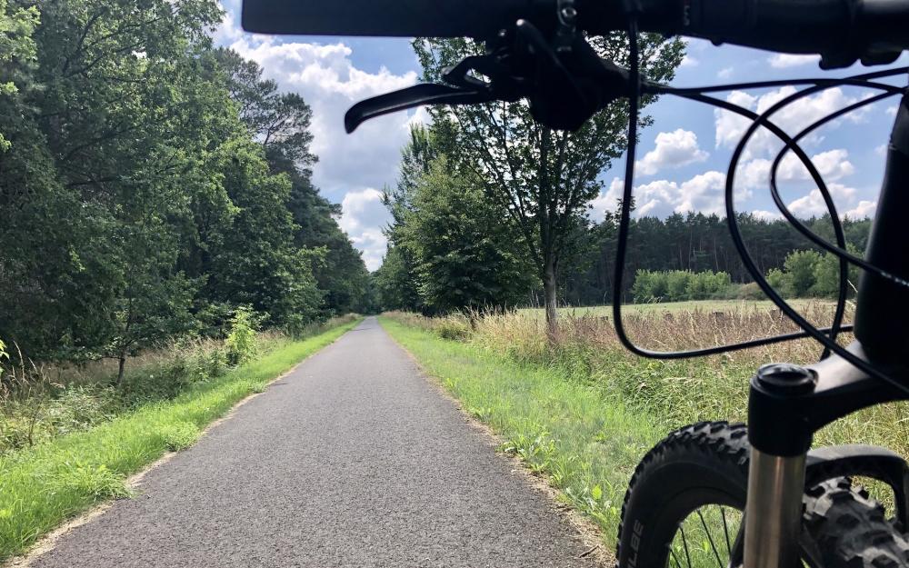 Radweg Stille Pauline, Foto: Itta Olaj, Lizenz: TV Ruppiner Seenland Radweg Stille Pauline, Foto: Itta Olaj, Lizenz: TV Ruppiner Seenland