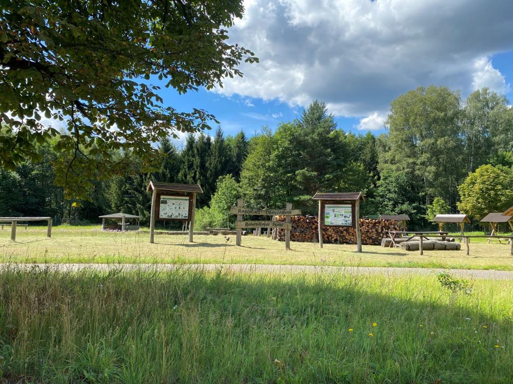 Rastplatz bei Reiersdorf, Foto: Alena Lampe, Lizenz: Amt Burg (Spreewald) Rastplatz bei Reiersdorf, Foto: Alena Lampe, Lizenz: Amt Burg (Spreewald)