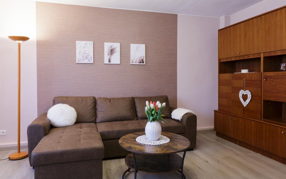 Wohnzimmer in der Ferienwohung Günther, Foto: Nicole Krüger, Lizenz: Kerstin Günther Wohnzimmer in der Ferienwohung Günther, Foto: Nicole Krüger, Lizenz: Kerstin Günther