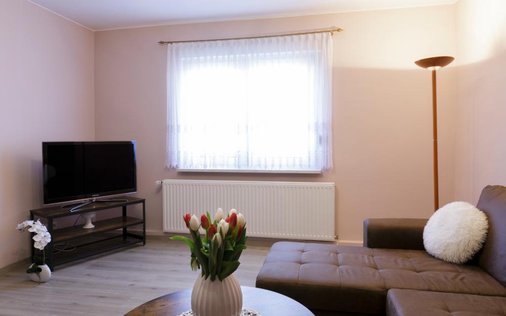 Wohnzimmer in der Ferienwohung Günther, Foto: Nicole Krüger, Lizenz: Kerstin Günther Wohnzimmer in der Ferienwohung Günther, Foto: Nicole Krüger, Lizenz: Kerstin Günther