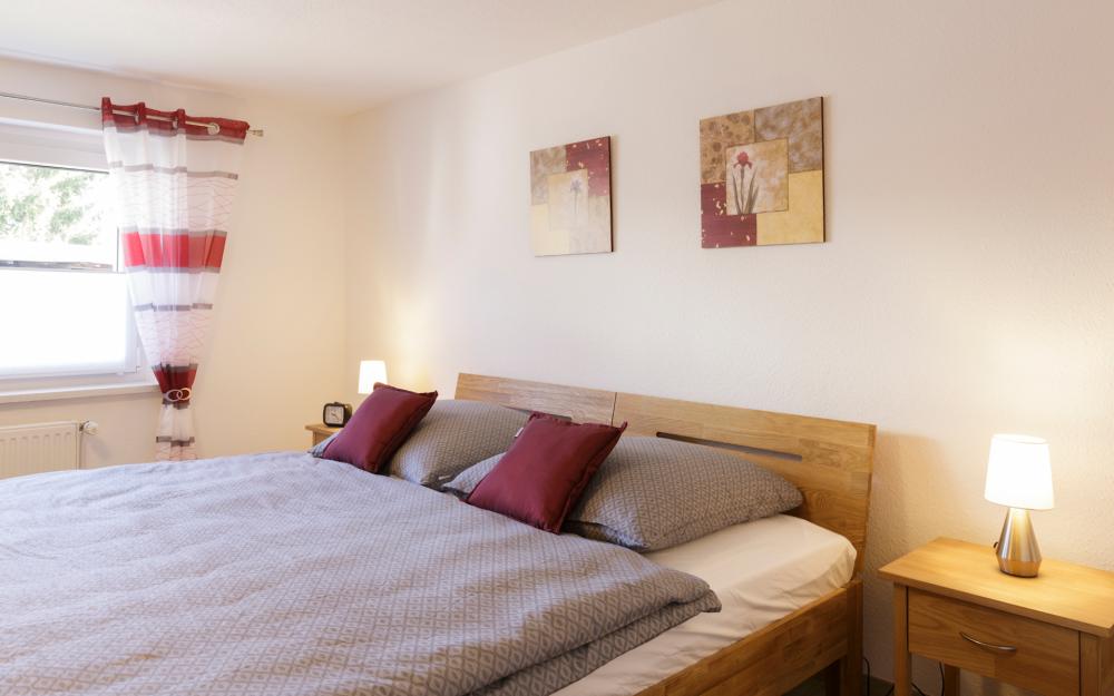 Schlafzimmer in der Ferienwohung Günther, Foto: Nicole Krüger, Lizenz: Kerstin Günther Schlafzimmer in der Ferienwohung Günther, Foto: Nicole Krüger, Lizenz: Kerstin Günther