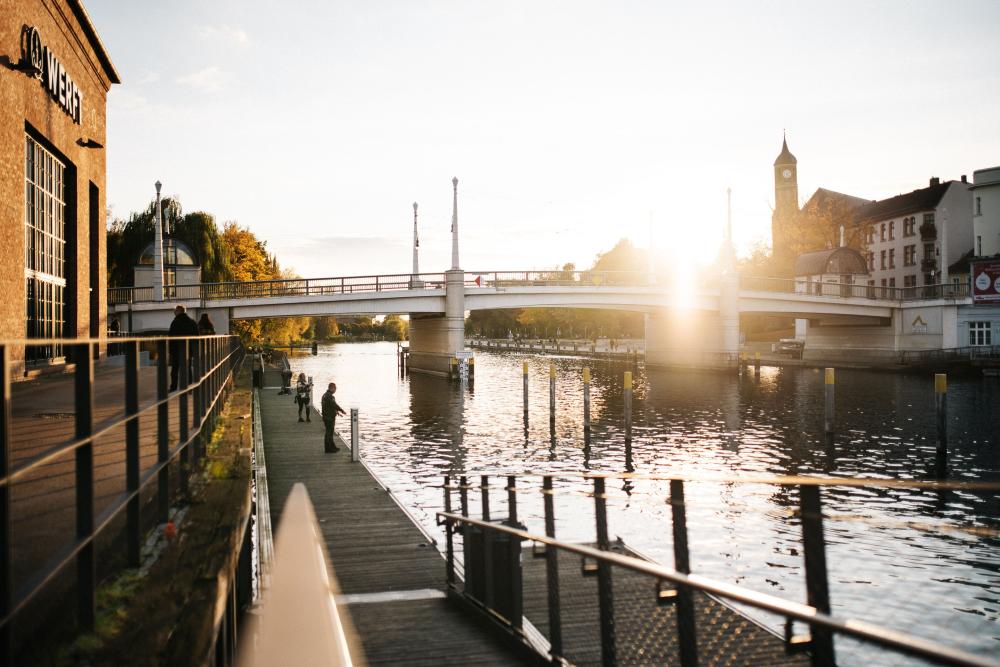 Jahrtausendbrücke Brandenburg an der Havel, Foto: Steven Ritzer, Lizenz: Tourismusverband Havelland e.V. Jahrtausendbrücke Brandenburg an der Havel, Foto: Steven Ritzer, Lizenz: Tourismusverband Havelland e.V.